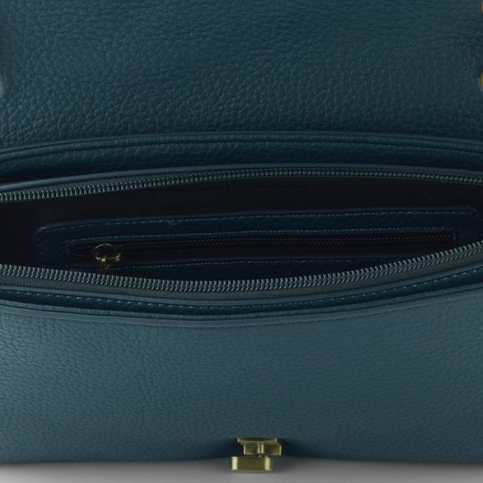 Bulaggi crossbody kabelka s klopou zelenomodrá BU30-261339