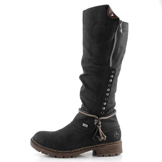 Rieker čižmy s membránou čierne Z4759-01