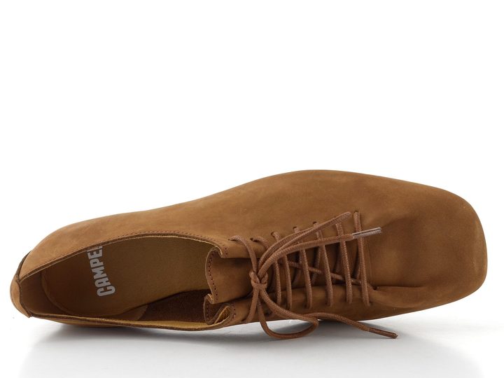 Camper šněrovací polobotky Casi Myra brown K201802-005