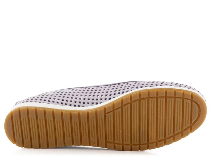 Looke perforované baleríny Carrolin light purple L0601_65