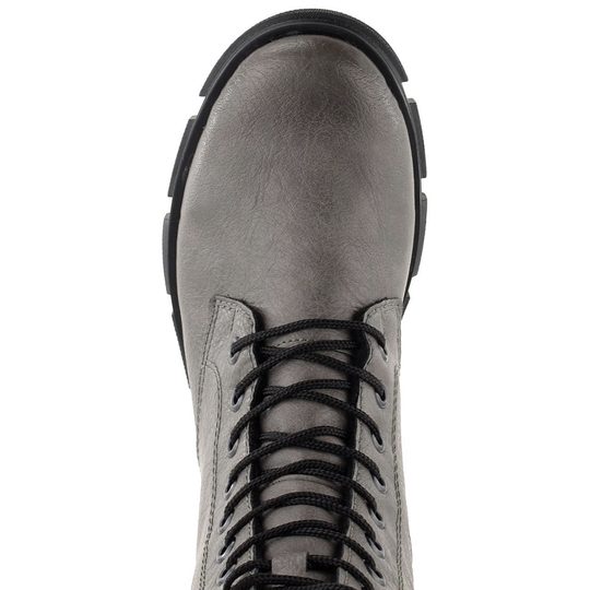 Rieker vyšší šněrovací kotník šedý Y7117-40
