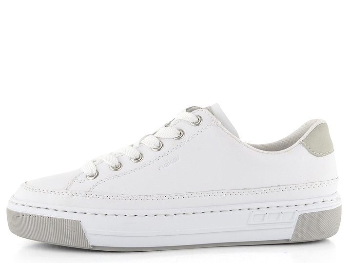 Rieker biele tenisky L8847-80