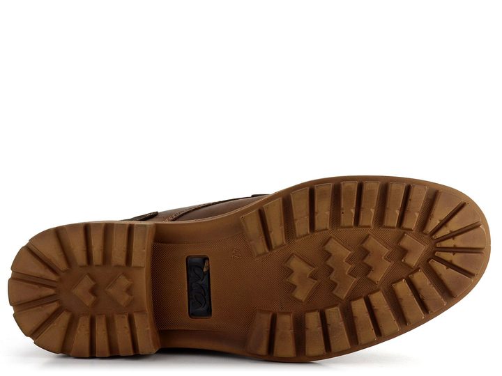 Ara pánský kožený kotník hnědý Frederik Marrone/Caffee 11-24711-44