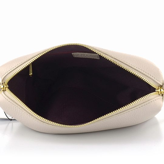 Elega crossbody malá béžová smotanová 69287