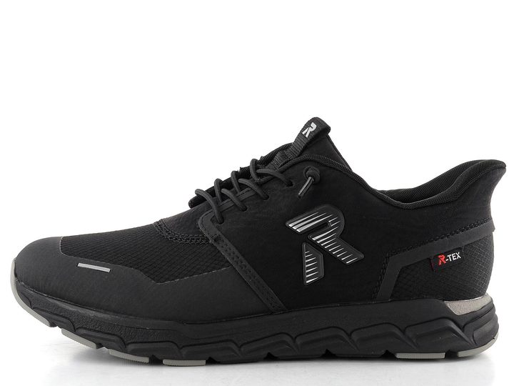 Rieker Sport čierne nazúvacie tenisky M9051-00