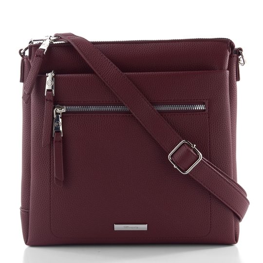 Tamaris crossbody kabelka Melissa vínová 34681