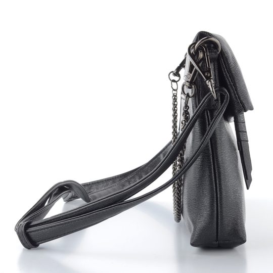 Gabor metalické psaníčko Hava metalic black 012890