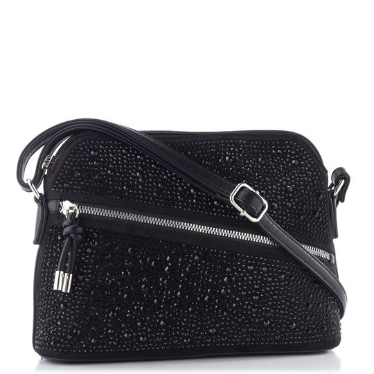 Rieker třpytivá crossbody kabelka černá H1031-91