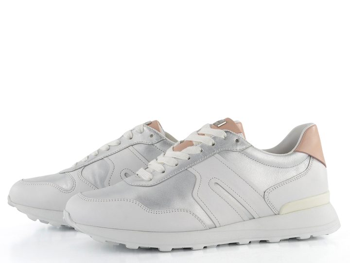Högl dámske tenisky Weiss/Silver  9-101310