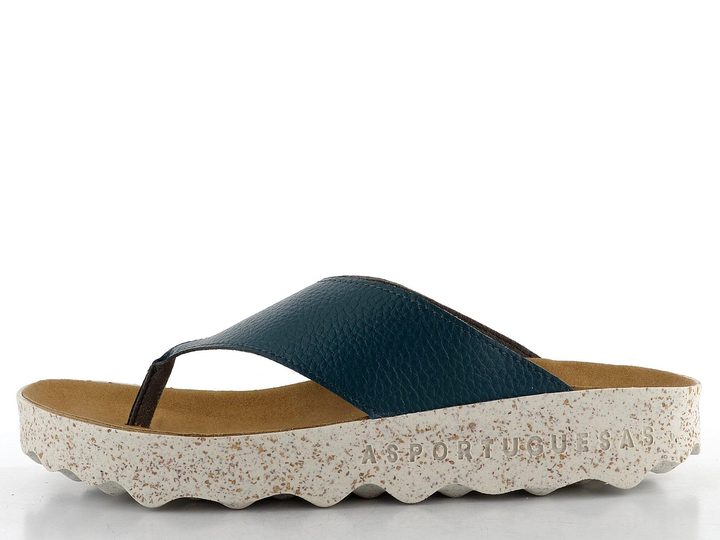 Asportuguesas dámské žabky zelené P018223011