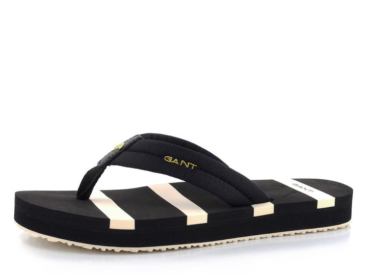 Gant pantofle žabky Lemonbeach black 20599426