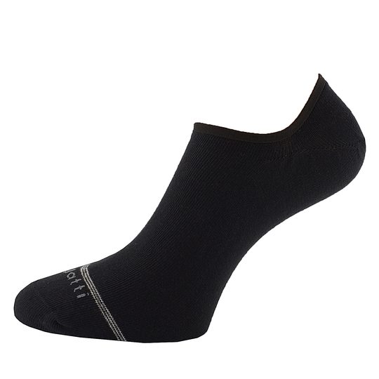 Bugatti ponožky nízke čierne 2-pack 6916