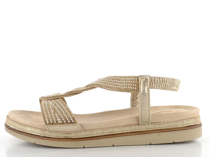 Tamaris sandále na platforme Copper Comb 1-28200-44