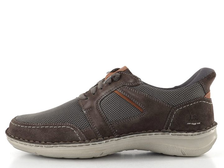 Josef Seibel pánské šněrovací polobotky New Anvers asfphalt-kombi 44924TE387