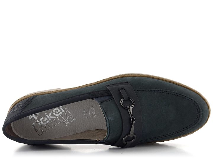 Rieker mokasíny temně modré 51860-14