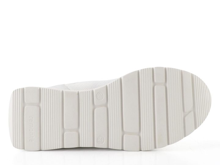 Remonte prozouvací polobotky bílé D2V04-80