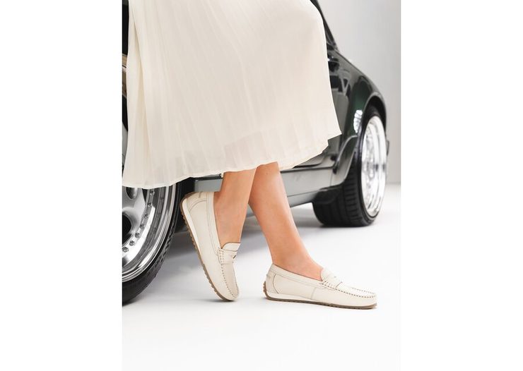 Ara dámské mokasíny New Port cream 12-27702-09