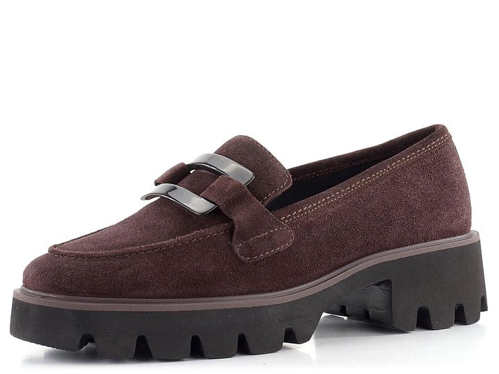 Ara užšie semišové mokasíny Oxford Amarone 12-21703-19