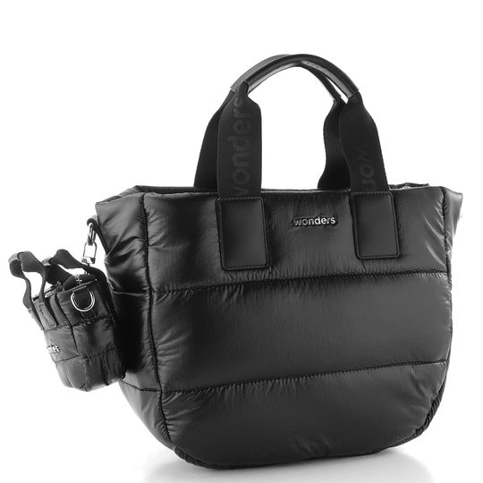 Wonders shopper kabelka negro WB-56002