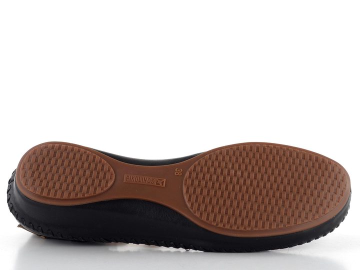 Pikolinos prořezávané baleríny s páskem Vallarta Black 655-0906
