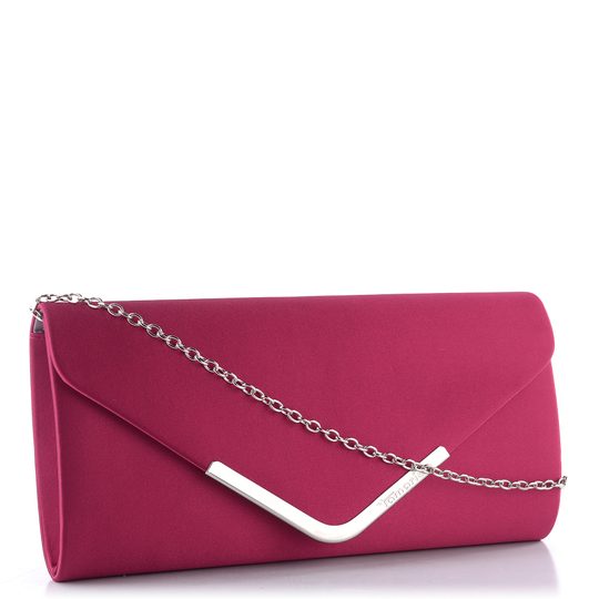 Tamaris saténové společenské psaníčko Amalia wine 30454