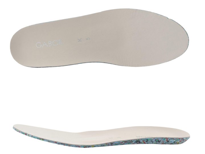 Gabor široké tenisky se zipem bianco/white/silber 86.307.60