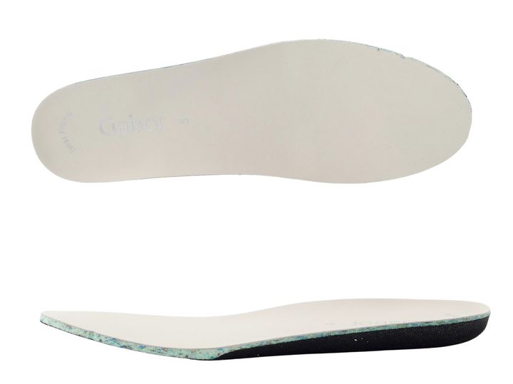 Gabor kožené biele poltopánky 73.331.21