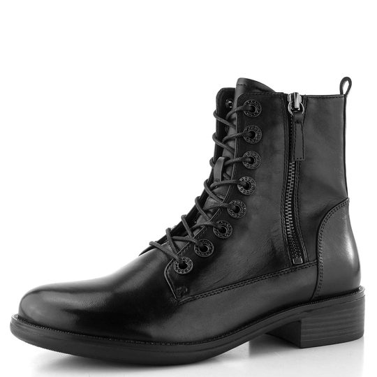 Regarde šněrovací kotník se zipem Roxana-49 black