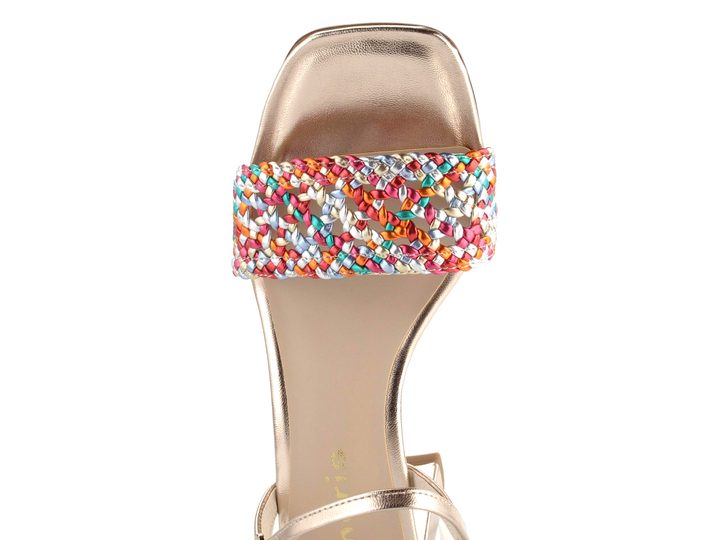 Tamaris sandály na širokém podpatku Multicolor 1-28055-42