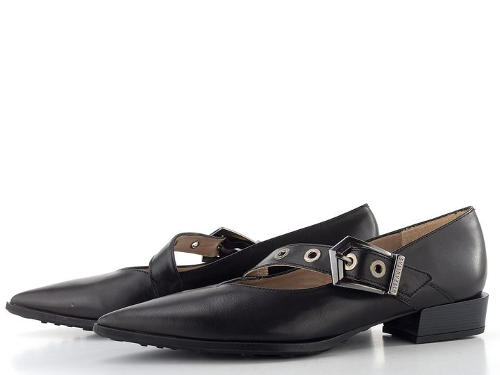 Hispanitas lodičky s nártovým páskem Turin black HI254196