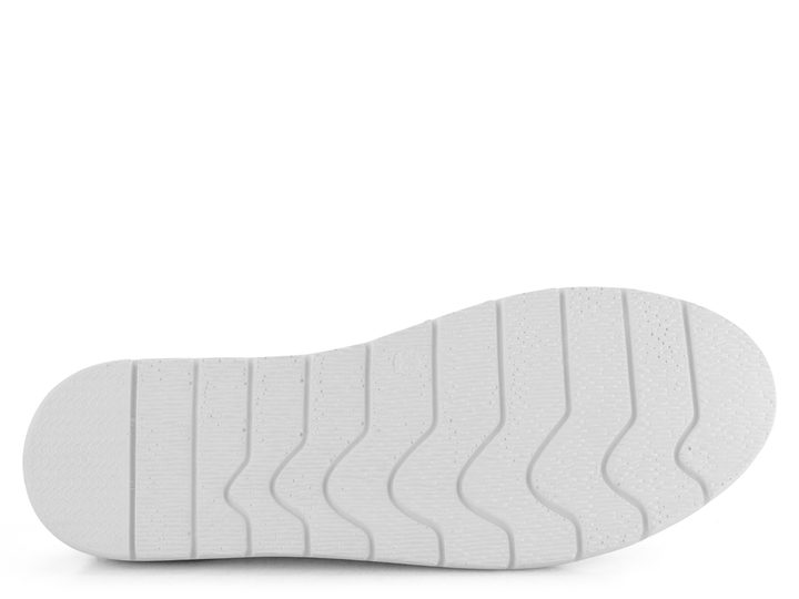 Looke kožené perforované polobotky Leonore White L1051_03