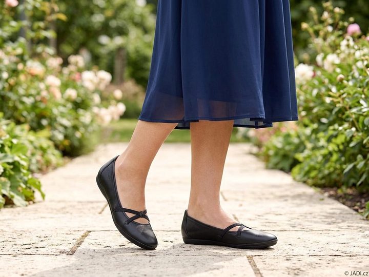 Tamaris baleríny s gumičkami Black 1-22110-42