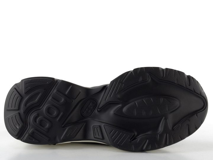 Högl kožené polobotky se vzorem černé 0-105330-0100