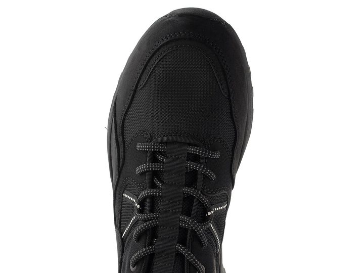 Rieker Sport pánske čierne tenisky s membránou U1301-01