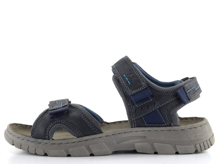 Josef Seibel sandály se suchými zipy Ocean-kombi 16803TE262
