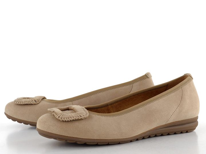 Gabor semišové baleríny Sand 62.623.30