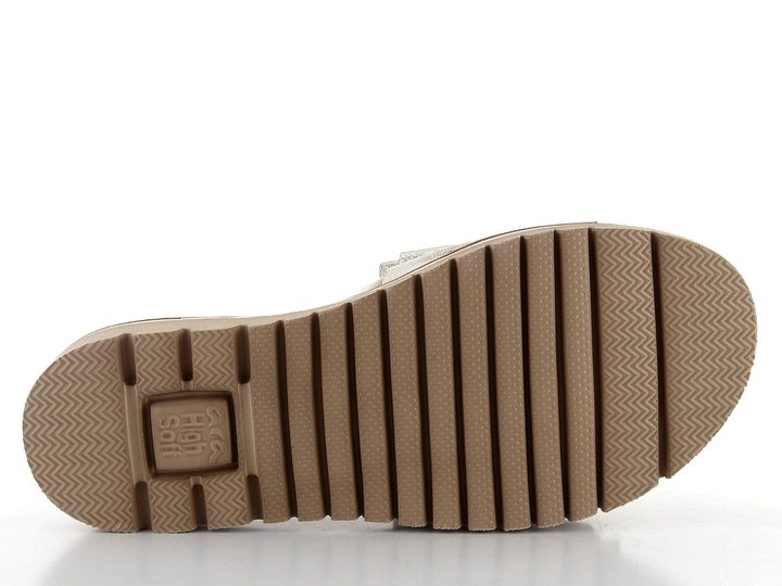 Ara dámské pantofle Kent-Sport řasené Platin 12-28121-11