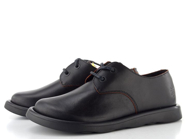 Fly London šněrovací polobotky black/red TENI120FLY