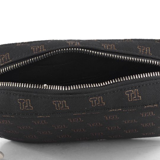 Tamaris malá crossbody kabelka s potiskem Clarice Black 33410