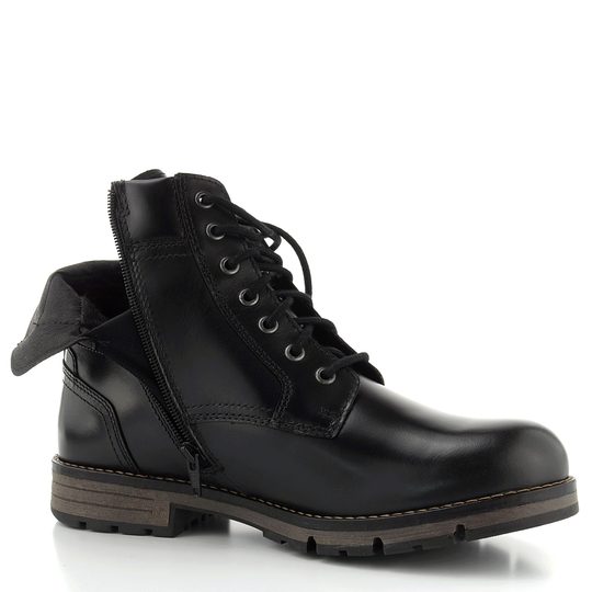 Gabor pánský šněrovací kotník black 9112.50.10