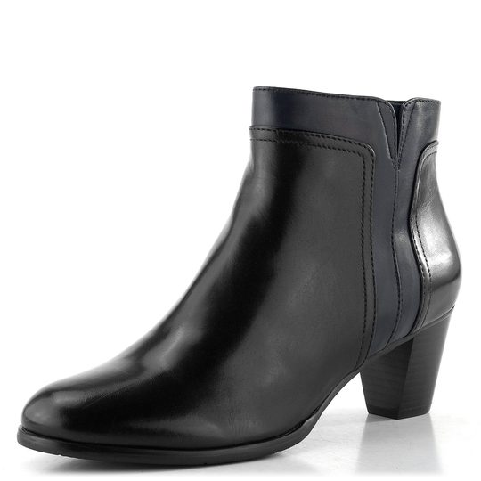 Regarde kotník na podpatku Sonia-152 black/navy