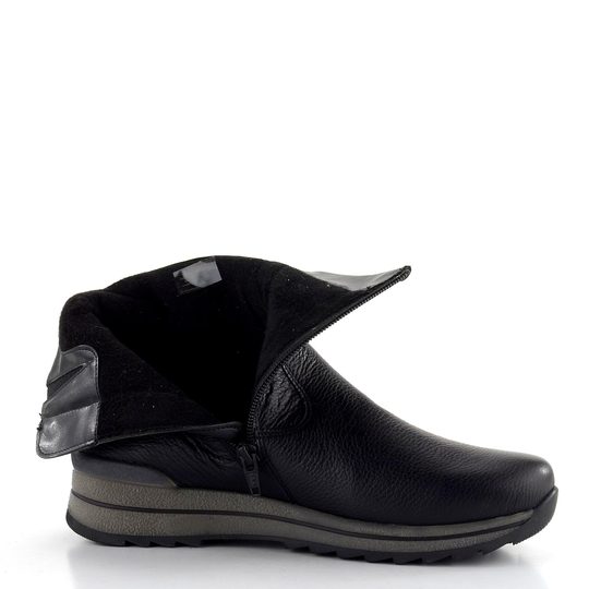 Ara širší řasený kotník černý Osaka-Sport 12-24593-13