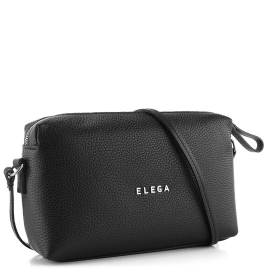 Elega crossbody malá čierna/strieborné kovanie 69287