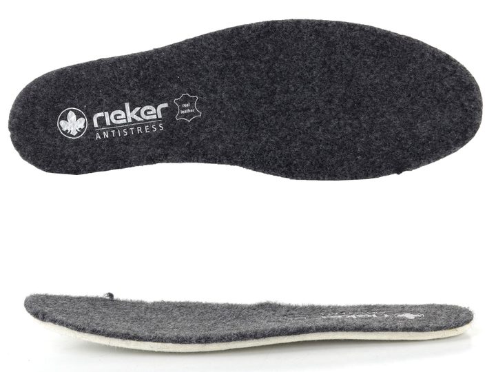 Rieker šněrovací kotník se zipem tmavě hnědý 10502-25