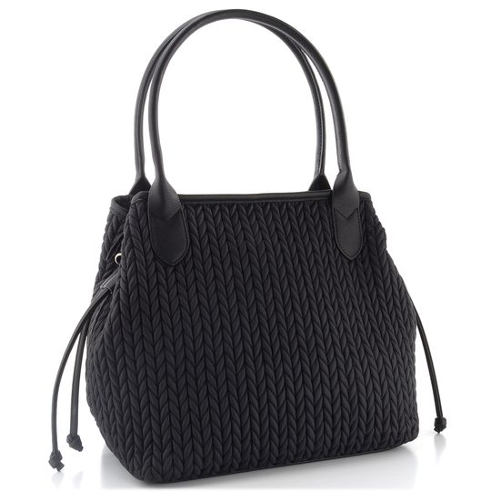 Gabor nylonová shopper kabelka Granada Quilt black 012886