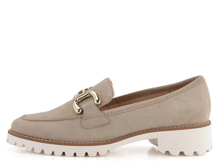 Ara semišové mokasíny Kent Sand 12-31237-08