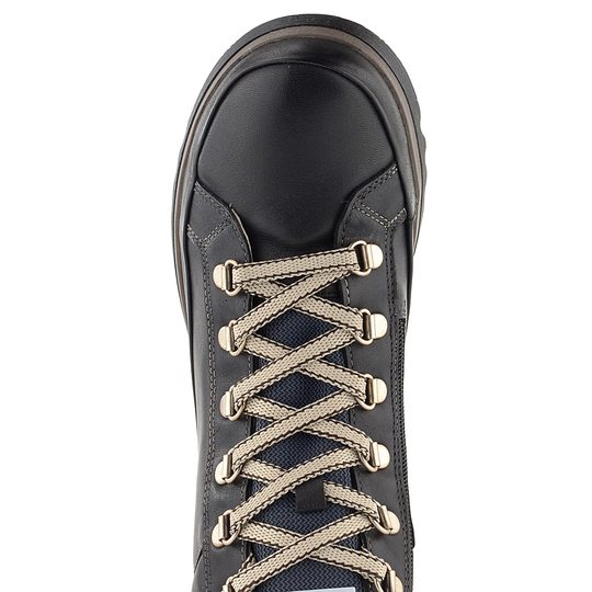 Pikolinos šnurovacia členková obuv Vigo Black W3W-8564