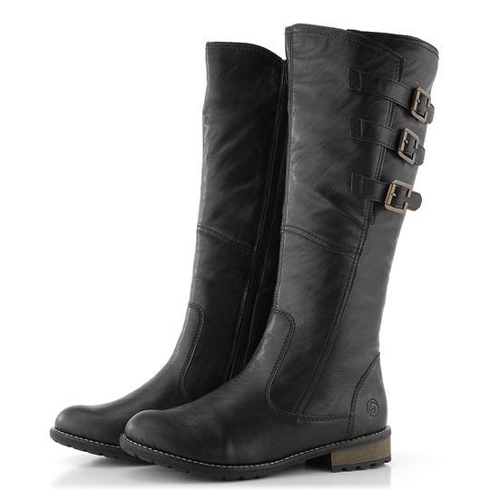 Remonte čižmy vario XL čierne R3370-01