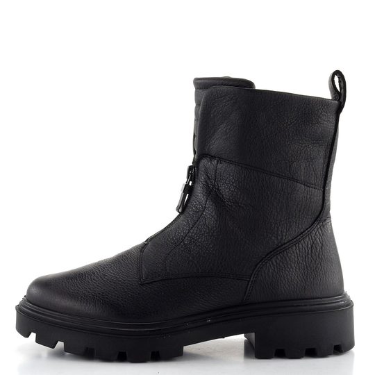 Ara dámský kotník se středovým zipem Manchester Schwarz 12-59106-01