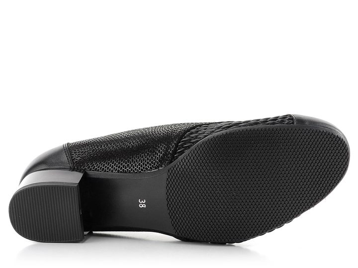 Barton lodičky s pružinkami na kĺbikoch čierne 2172